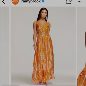 Ramy Brooke Irene cut out dress NWT